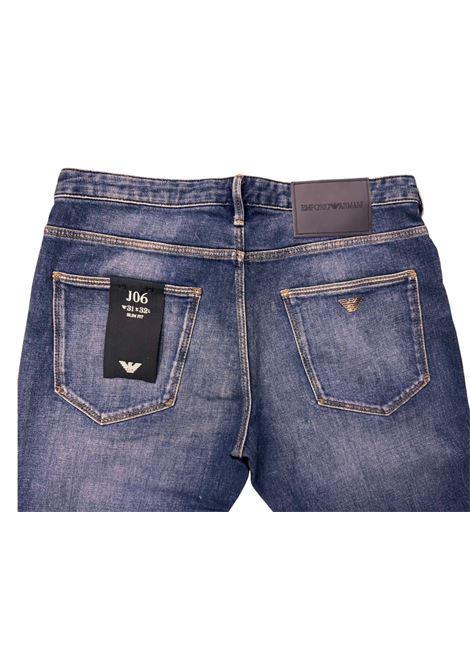 Jeans slim rotture scuro EMPORIO ARMANI | Jeans | 6D1J06 1D89Z0942